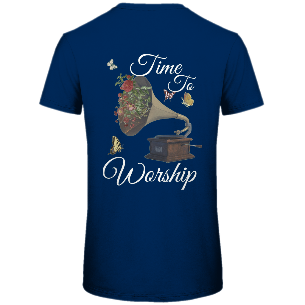 Herren Premium Bio T-Shirt Time To worship