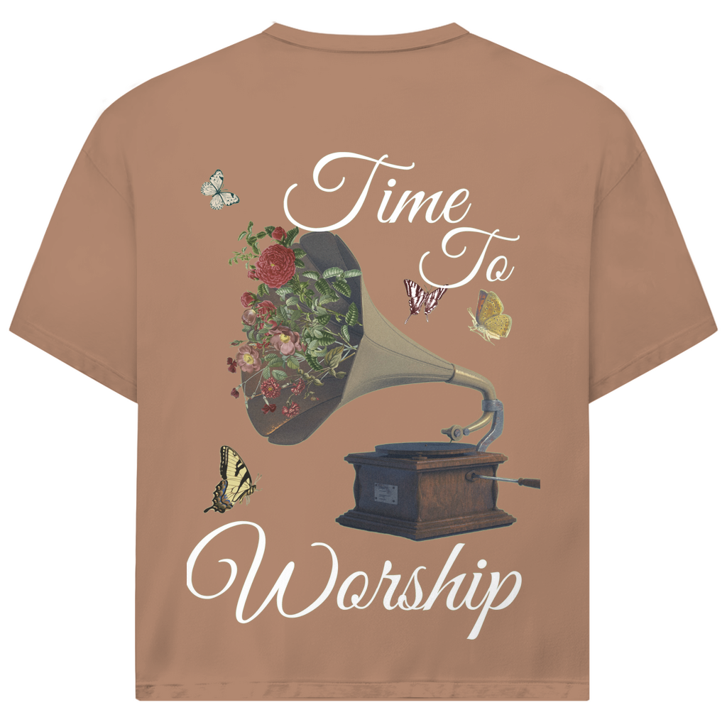 Jack and Jones Oversize T-Shirt Time To worship