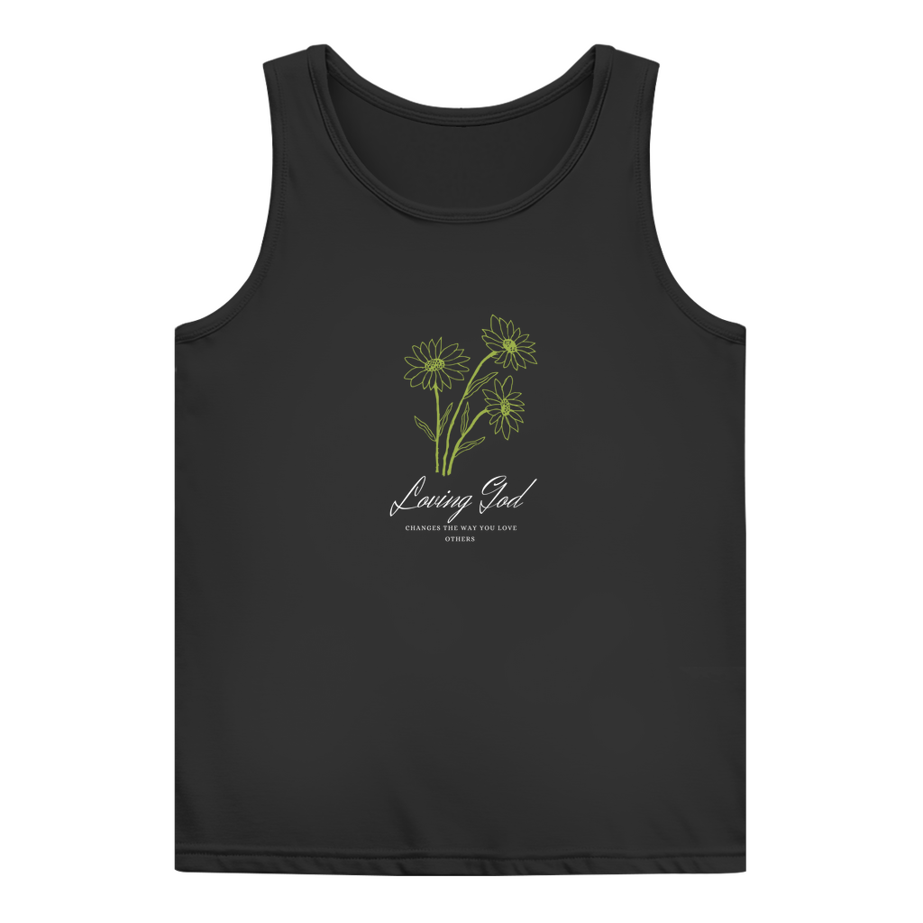Damen Basic Tank Top Loving God