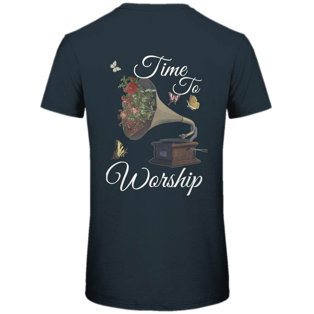 Herren Premium Bio T-Shirt Time To worship
