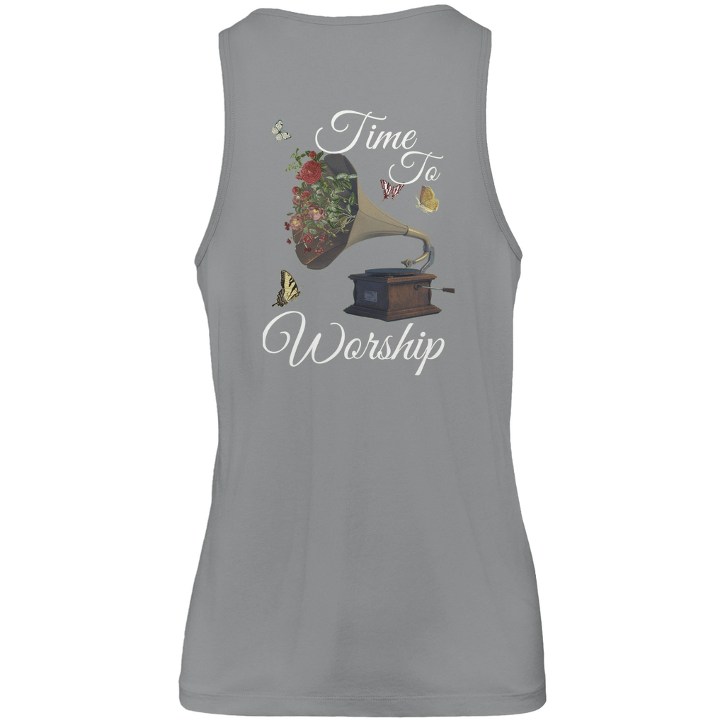 Herren Premium Tank Top Time To worship