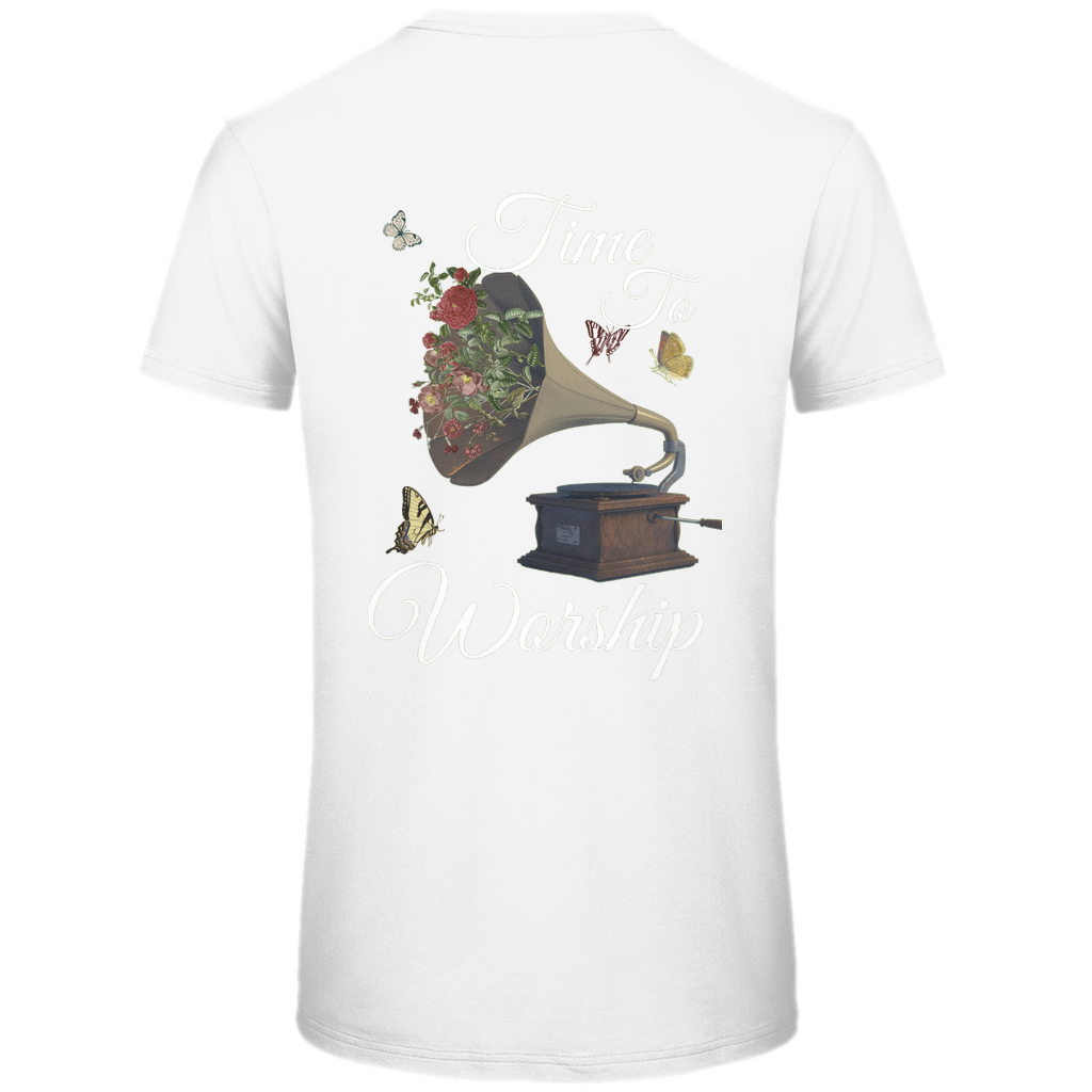 Herren Premium Bio T-Shirt Time To worship