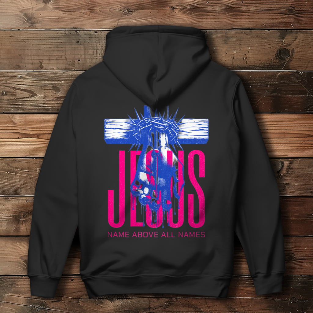 Damen Hoodie Name above all Names