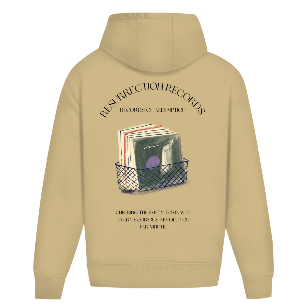 Oversize Hoodie Ohne Kordel Resurrection Records