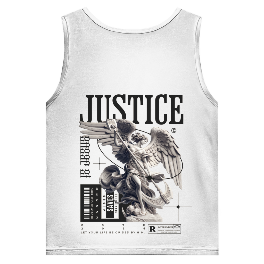 Herren Basic Tank Top Justice