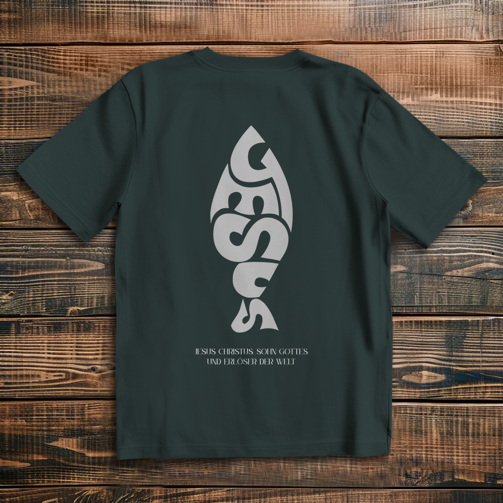 Oversize T-Shirt Jesus Ichthys
