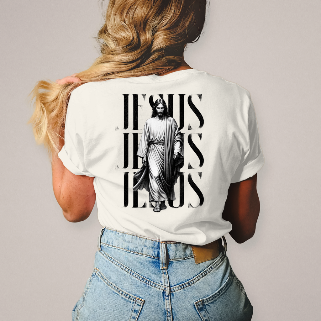 Damen T-Shirt 3xJESUS