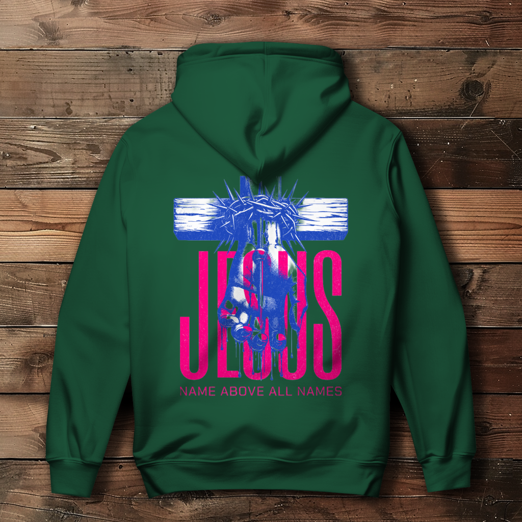 Damen Hoodie Name above all Names