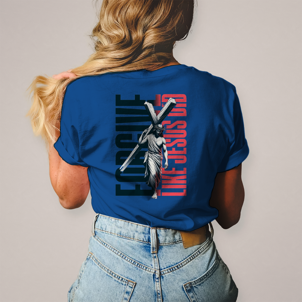 Damen T-Shirt Forgive like Jesus did