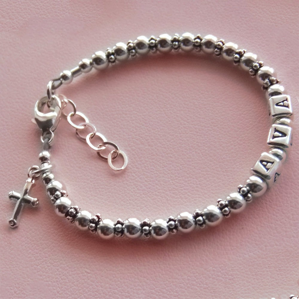 Namens-Armband Sterling Silber