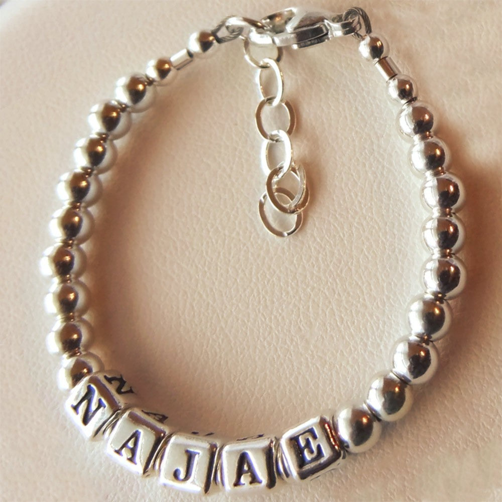 Namens-Armband Sterling Silber