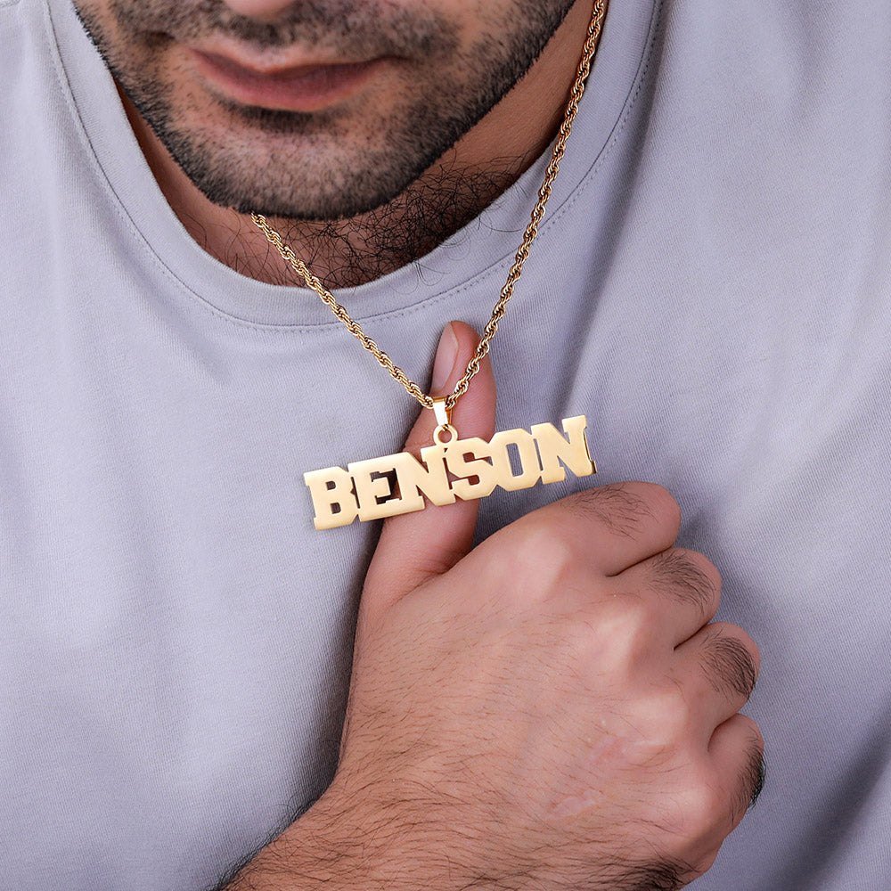 Personalisierbare Hip-Hop-Halskette