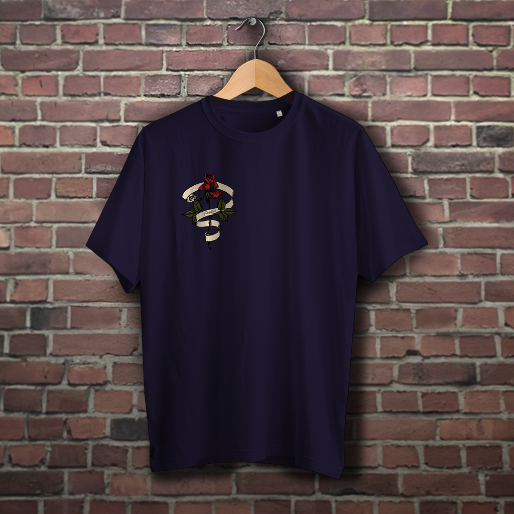 Oversize T-Shirt Faithful Rose