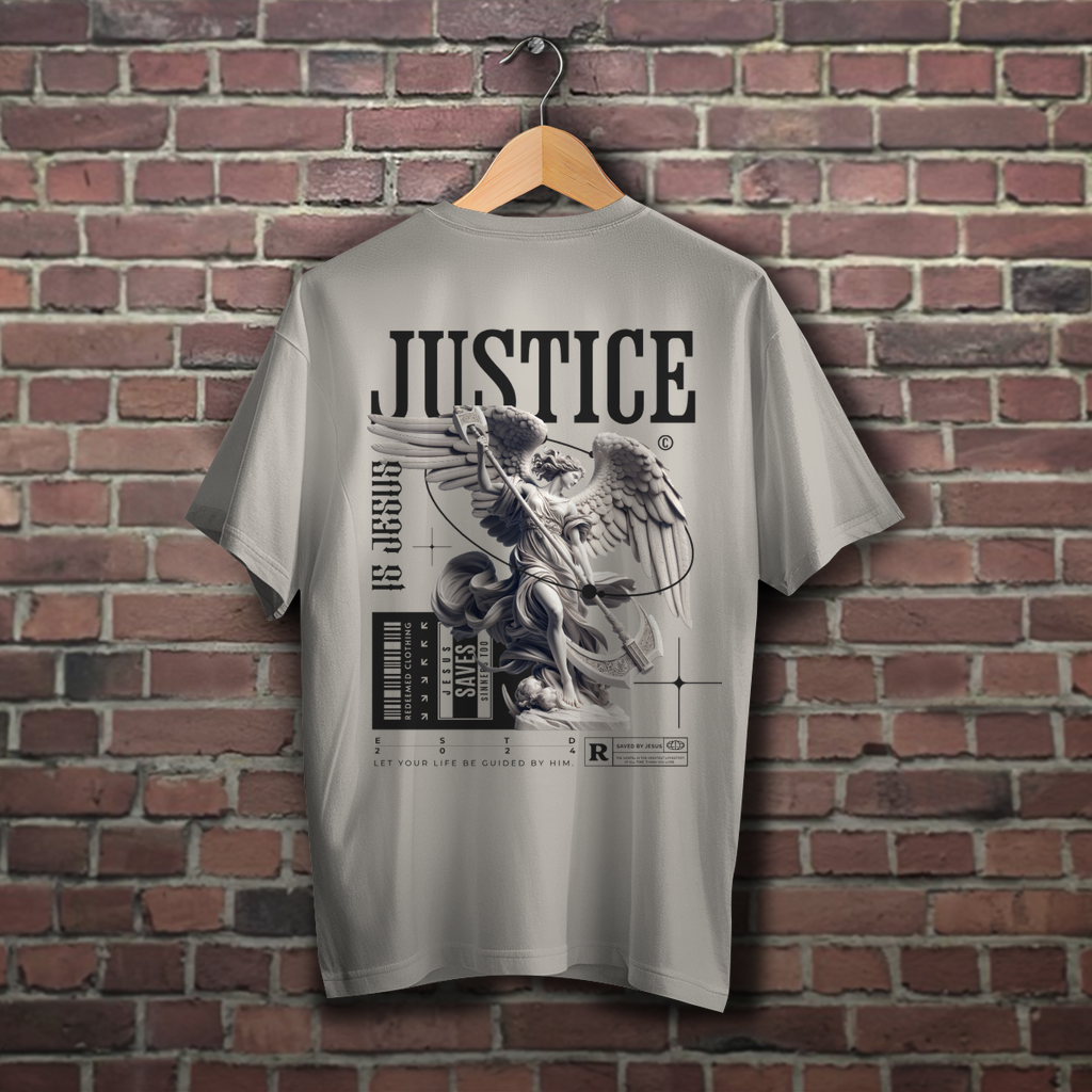 Oversize T-Shirt Justice