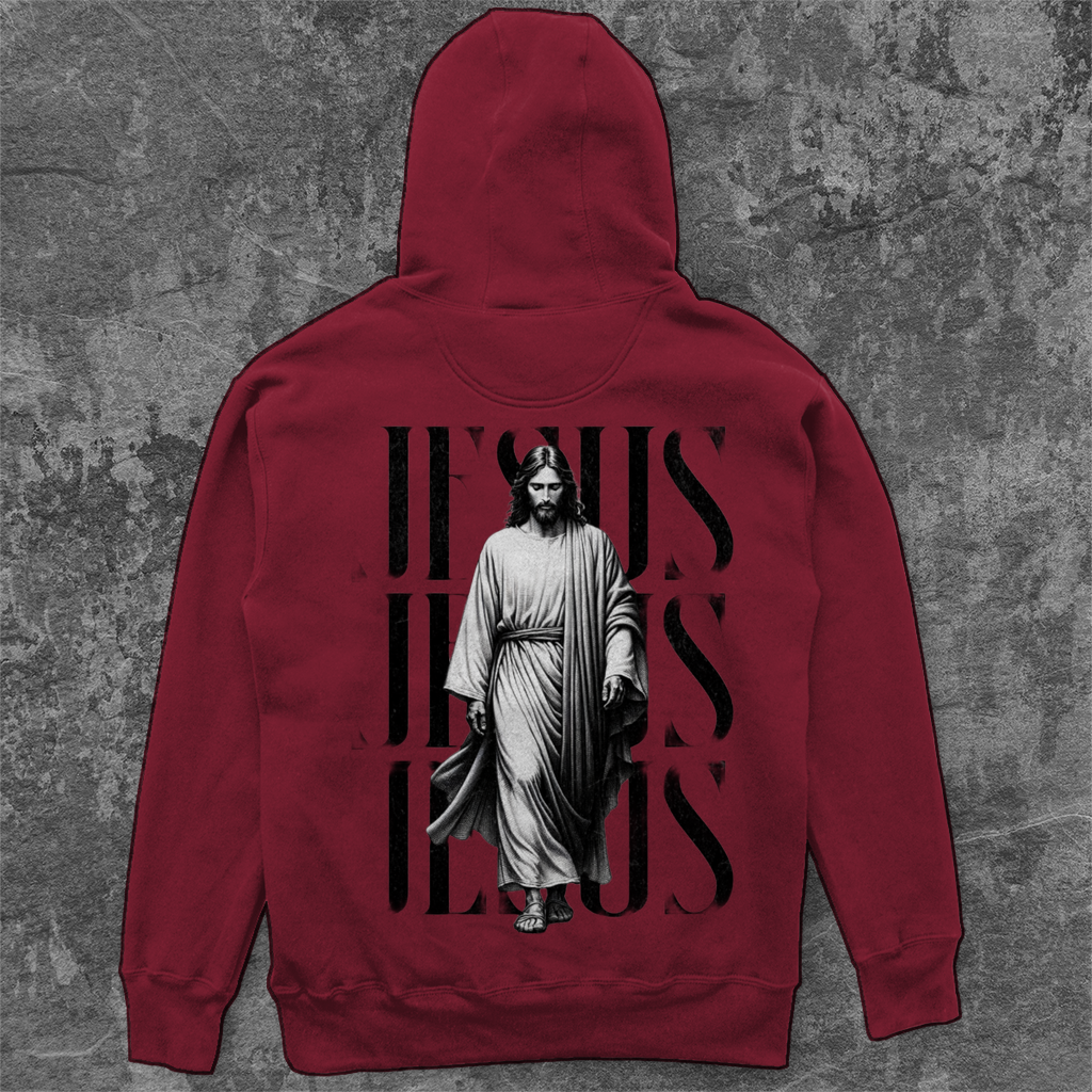 Unisex Oversize Hoodie 3xJESUS