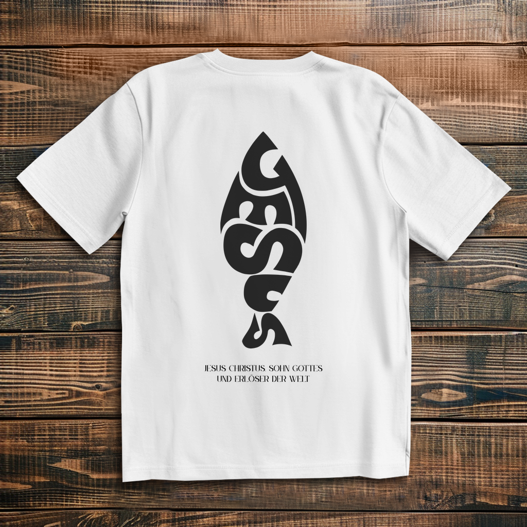 Oversize T-Shirt Jesus Ichthys