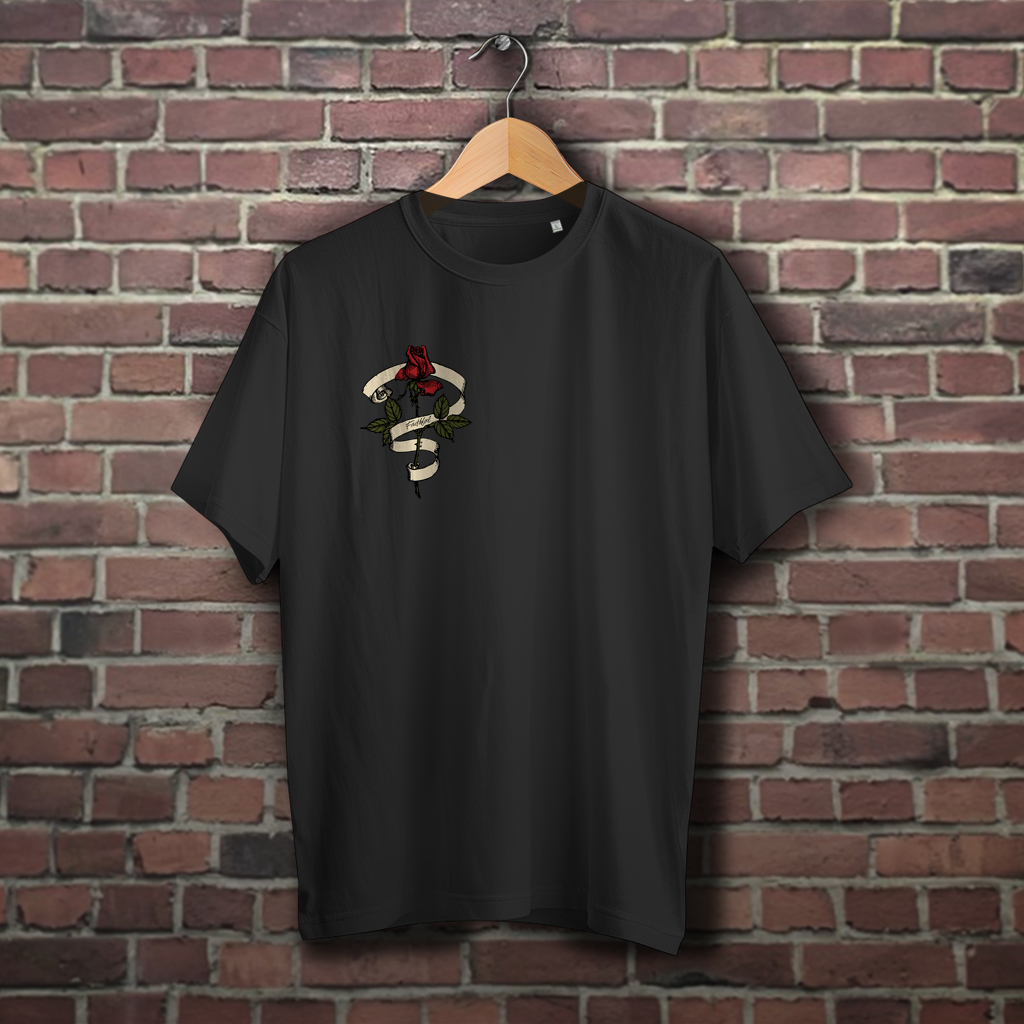Oversize T-Shirt Faithful Rose