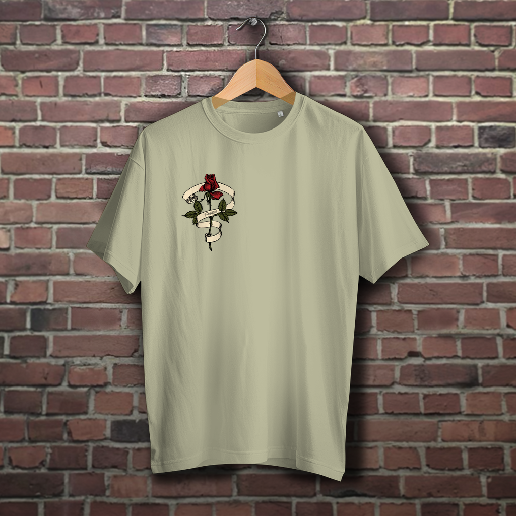 Oversize T-Shirt Faithful Rose