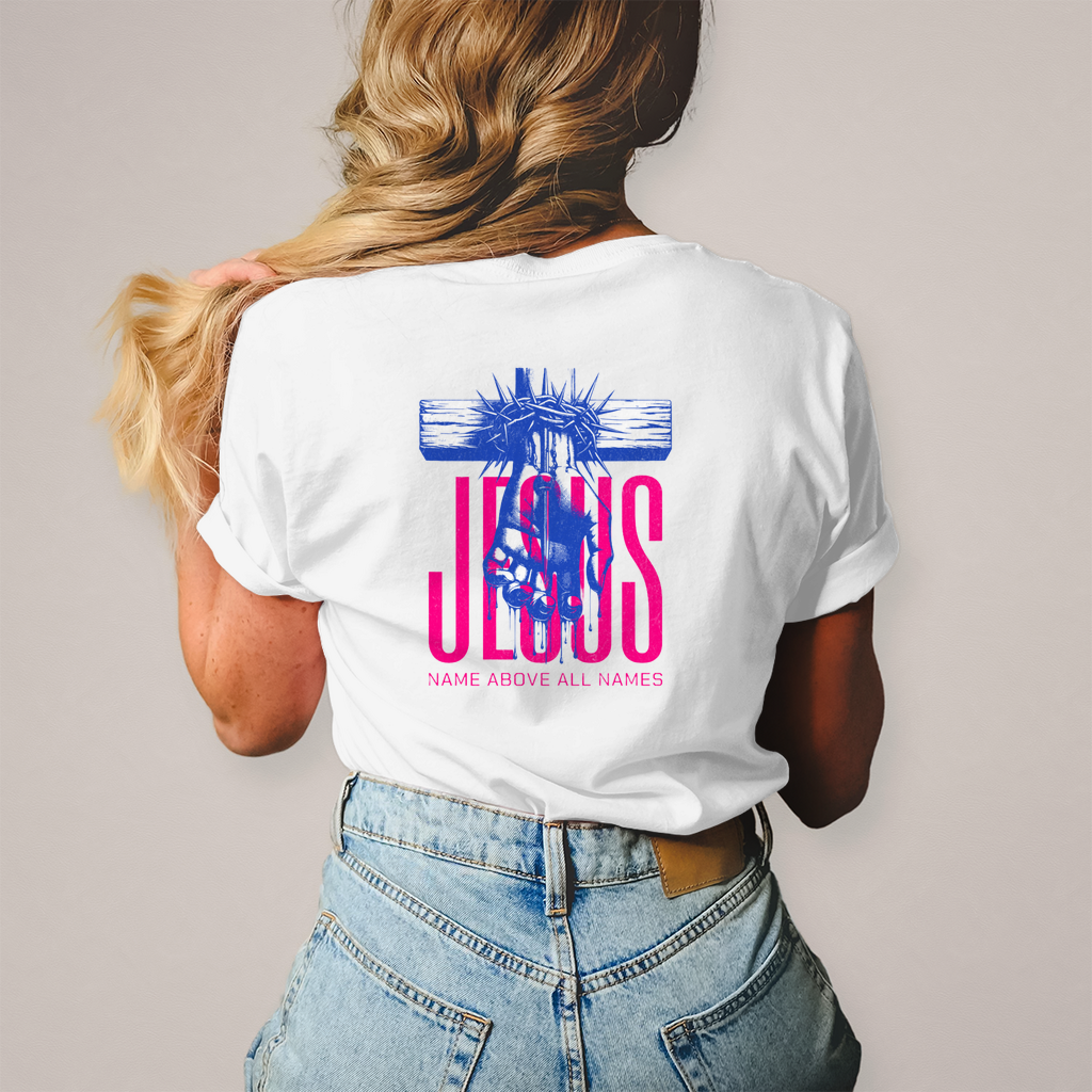 Damen T-Shirt Name above all Names