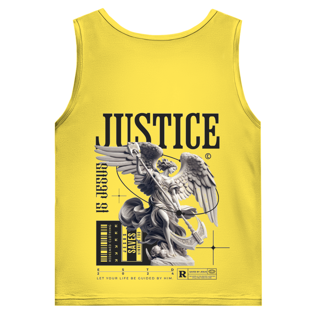 Herren Basic Tank Top Justice
