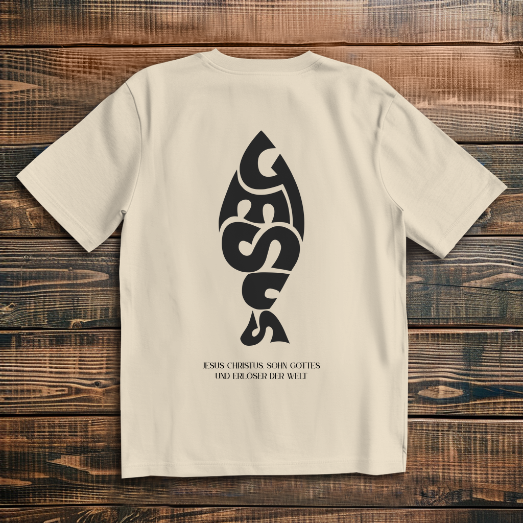 Oversize T-Shirt Jesus Ichthys