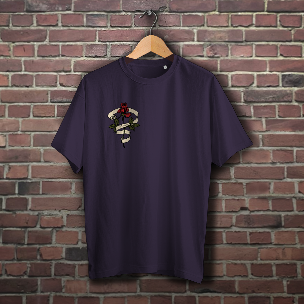 Oversize T-Shirt Faithful Rose