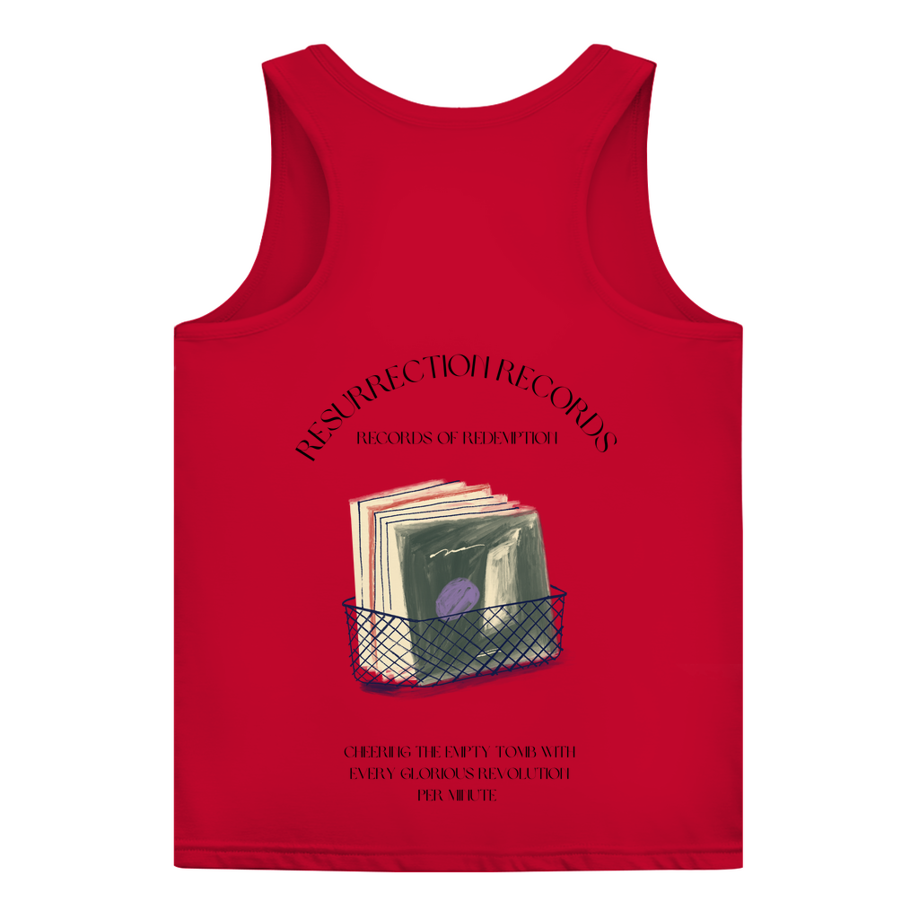 Damen Basic Tank Top Resurrection Records