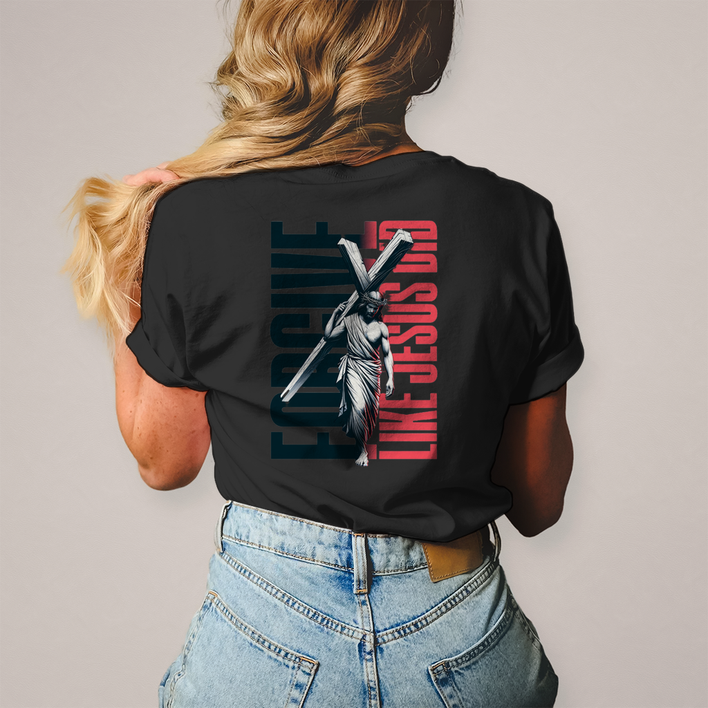 Damen T-Shirt Forgive like Jesus did