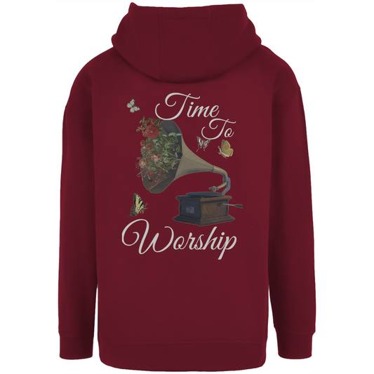 Unisex Oversize Hoodie Time To worship