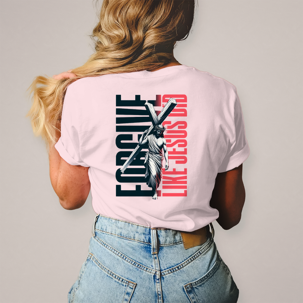 Damen T-Shirt Forgive like Jesus did