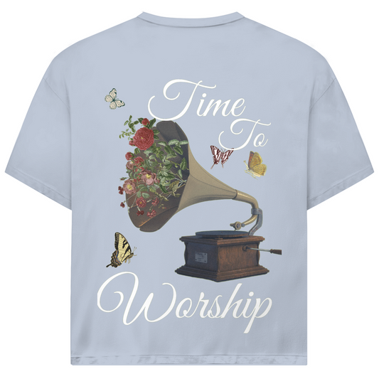 Jack and Jones Oversize T-Shirt Time To worship