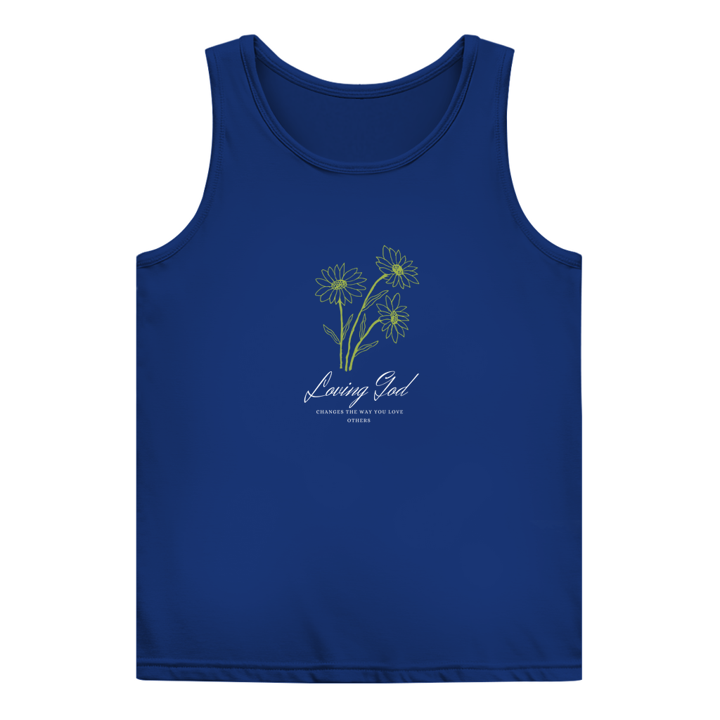 Damen Basic Tank Top Loving God
