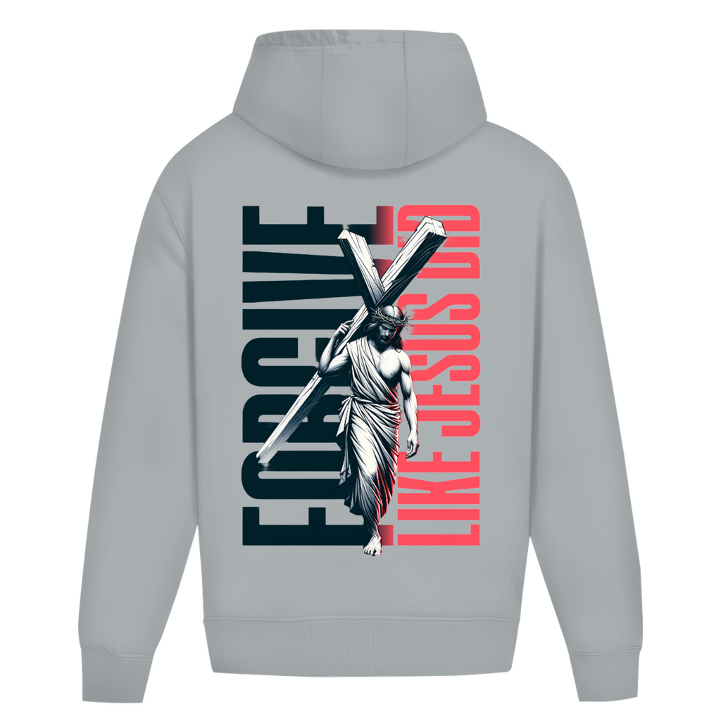 Oversize Hoodie Ohne Kordel Forgive like Jesus did