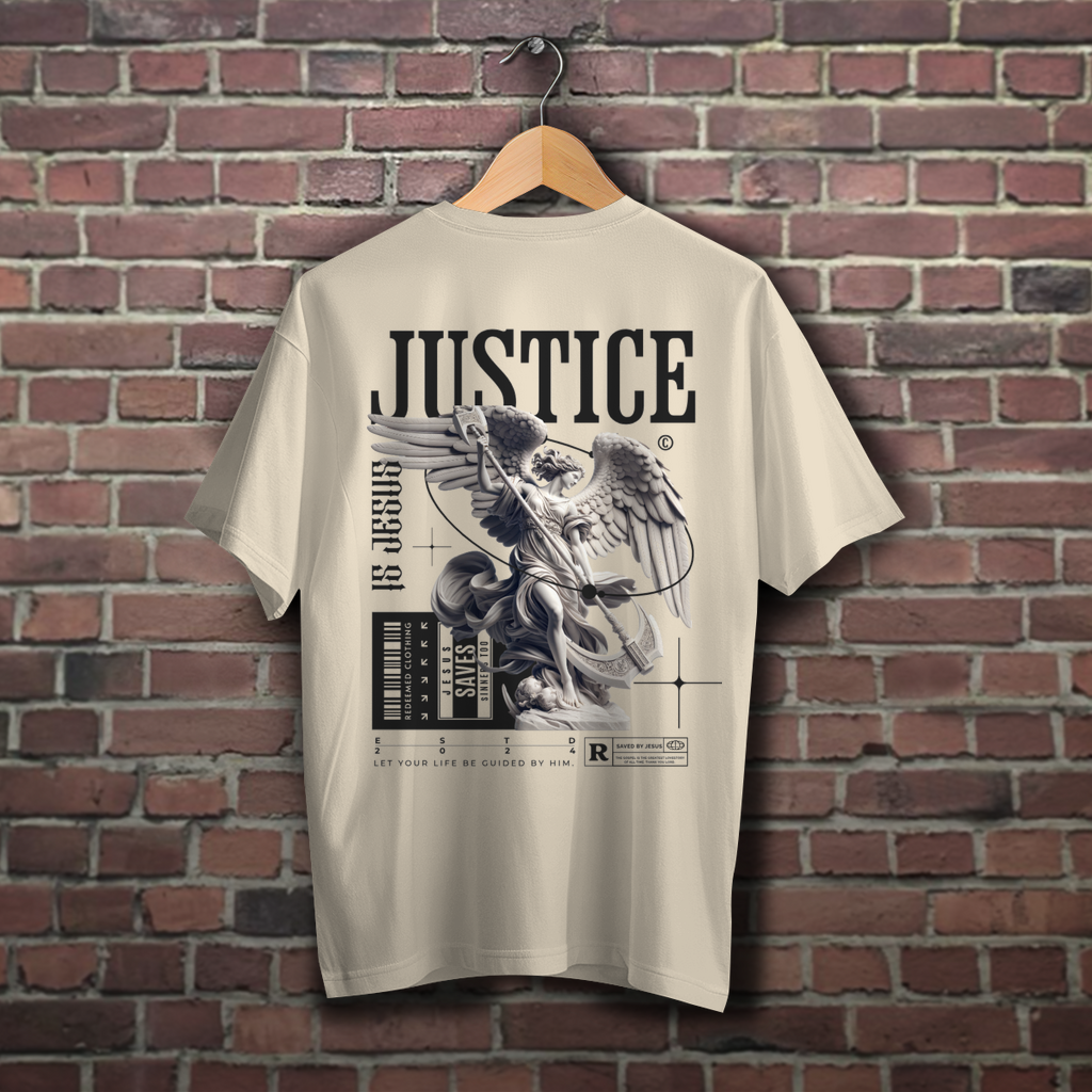 Oversize T-Shirt Justice