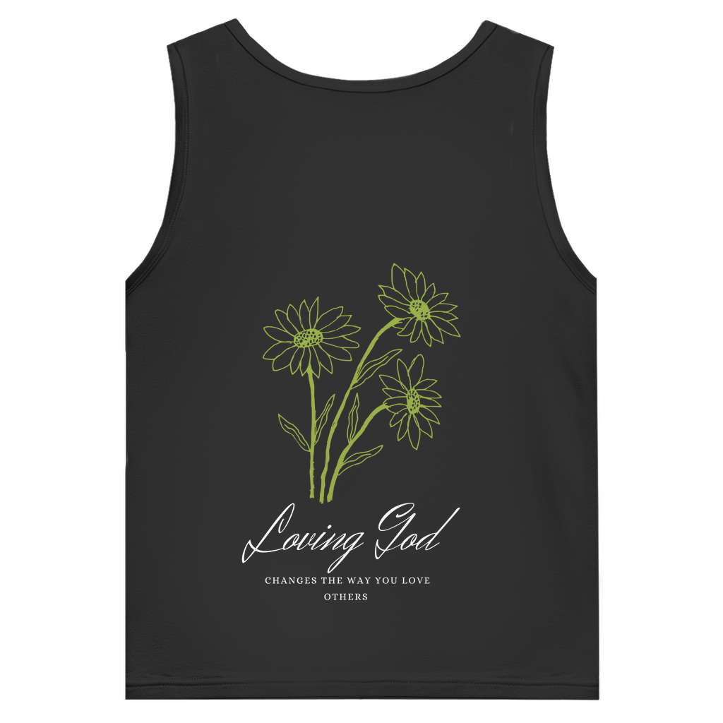 Herren Basic Tank Top Loving God