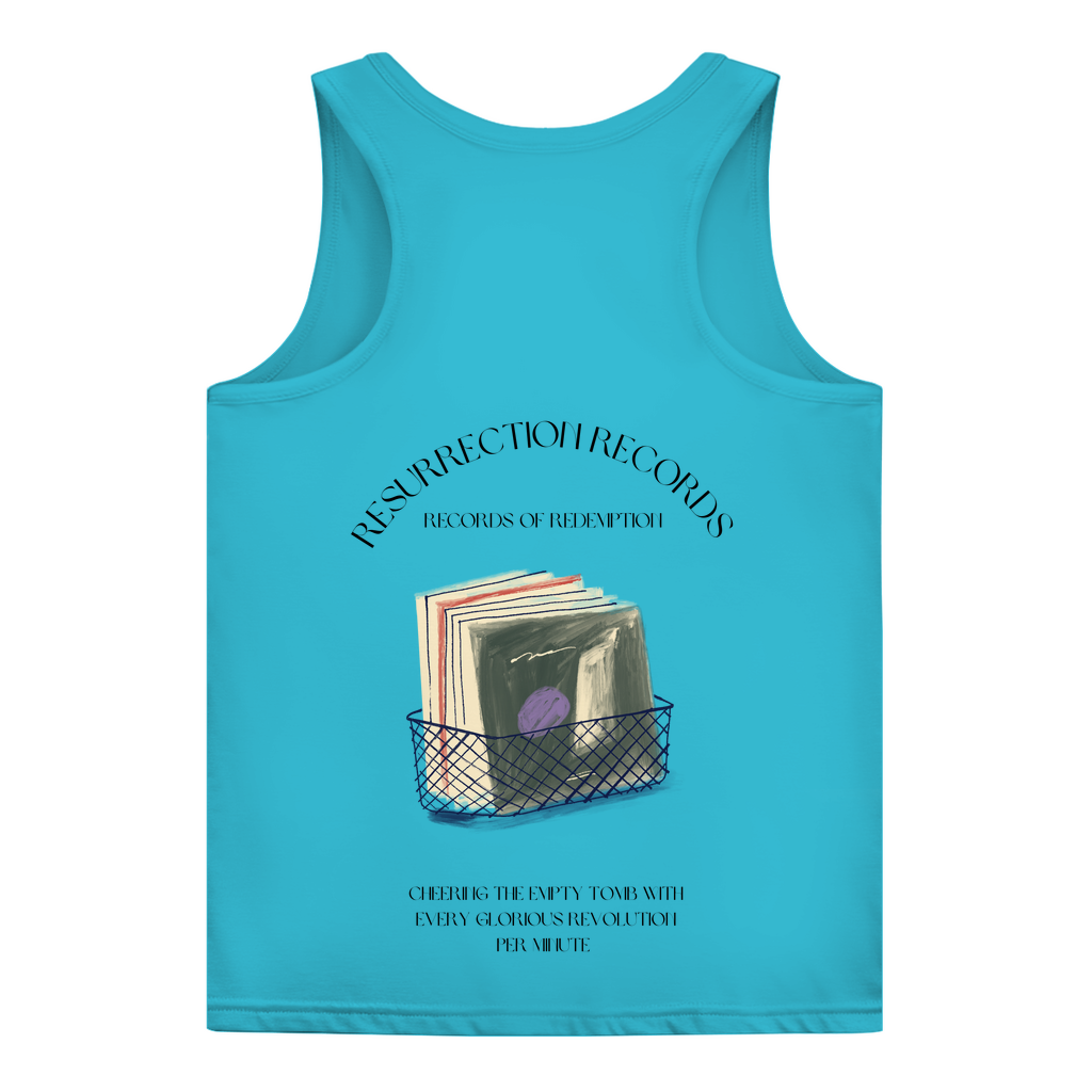 Damen Basic Tank Top Resurrection Records