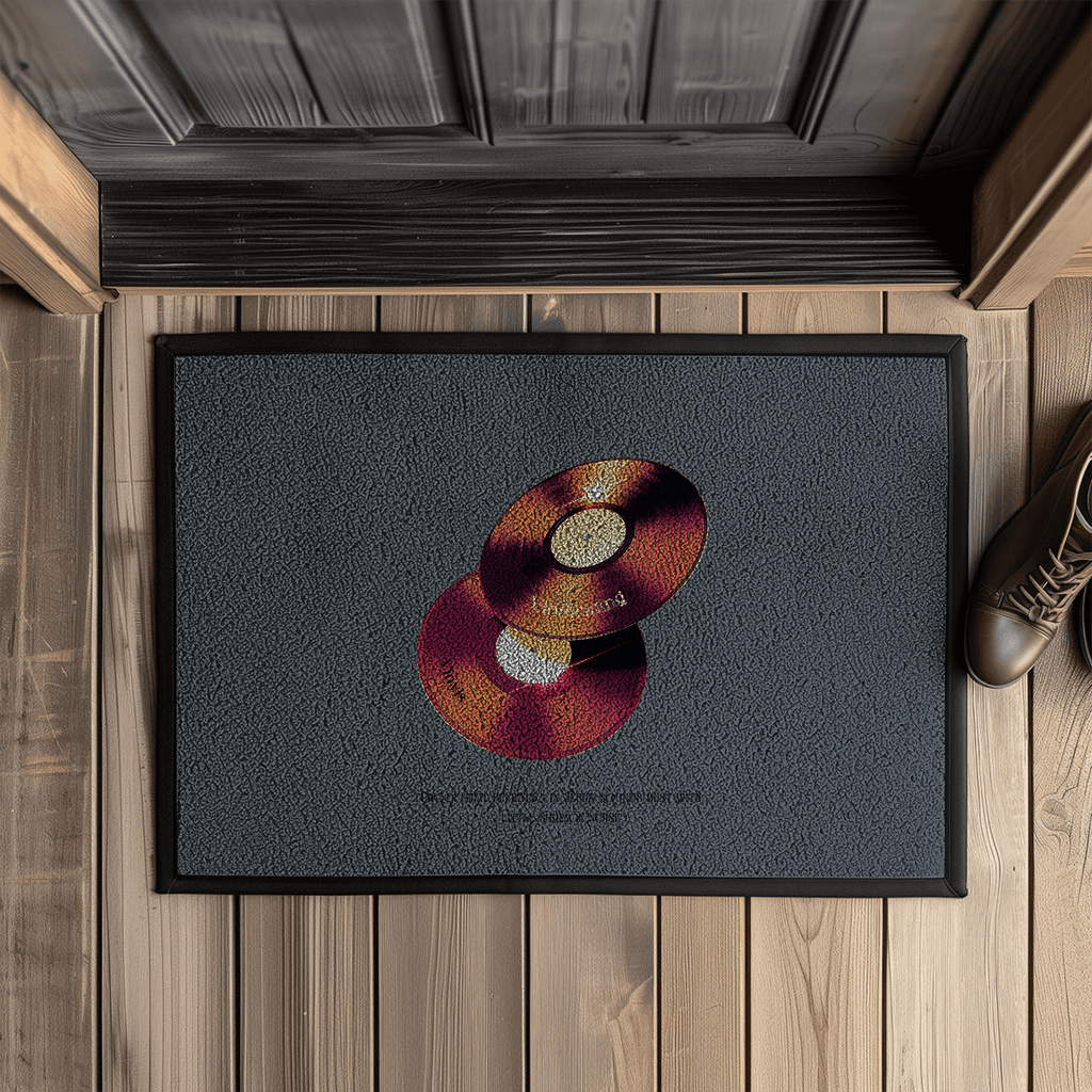 Fußmatte mit Gummirand Vindicating Vinyls