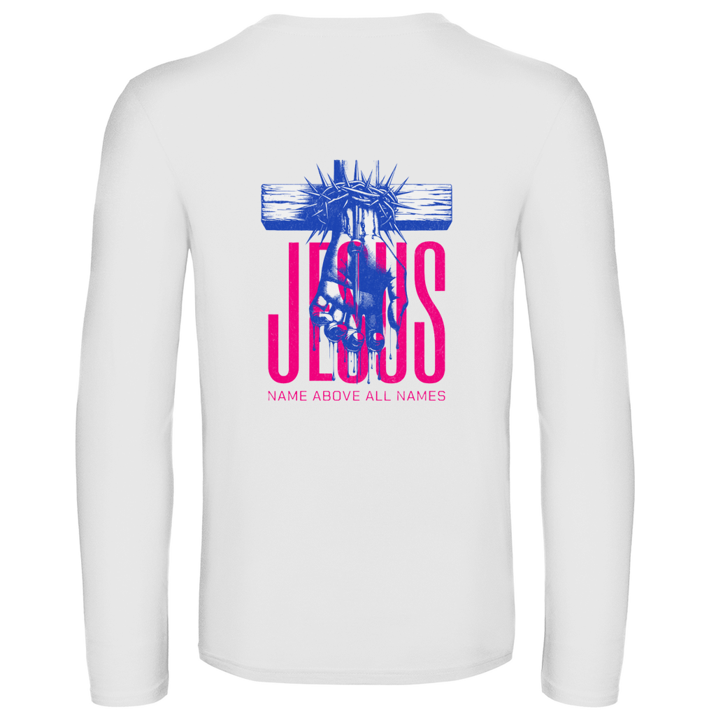 Unisex Langarmshirt Name above all Names