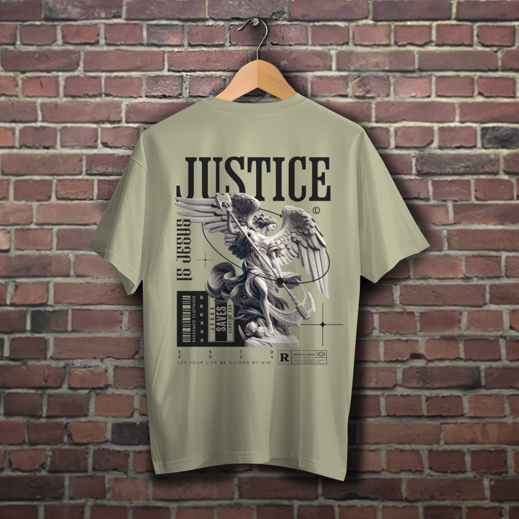 Oversize T-Shirt Justice