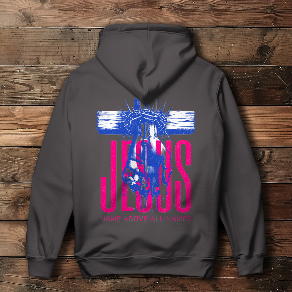 Damen Hoodie Name above all Names