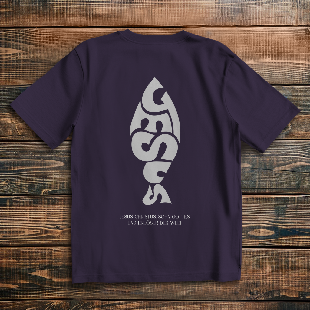 Oversize T-Shirt Jesus Ichthys