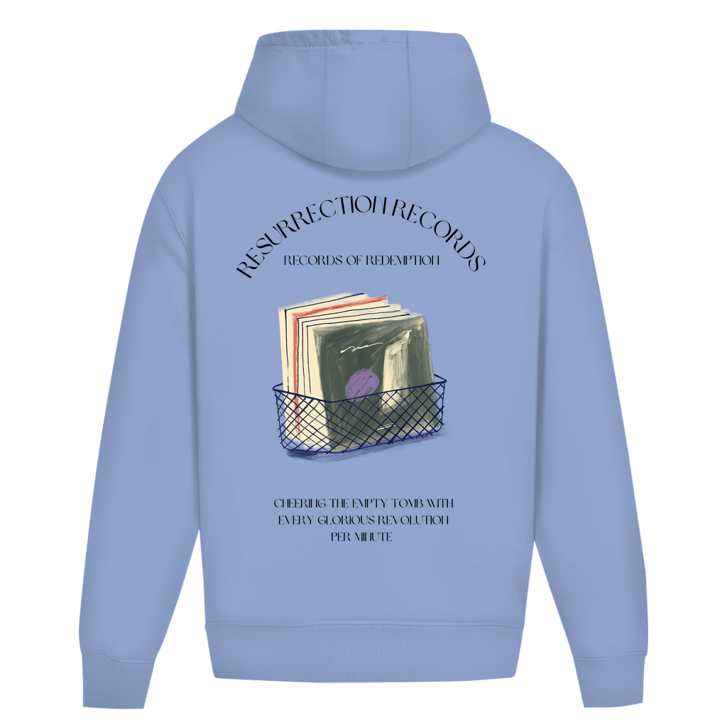 Oversize Hoodie Ohne Kordel Resurrection Records