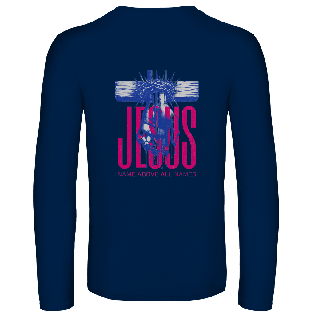 Unisex Langarmshirt Name above all Names