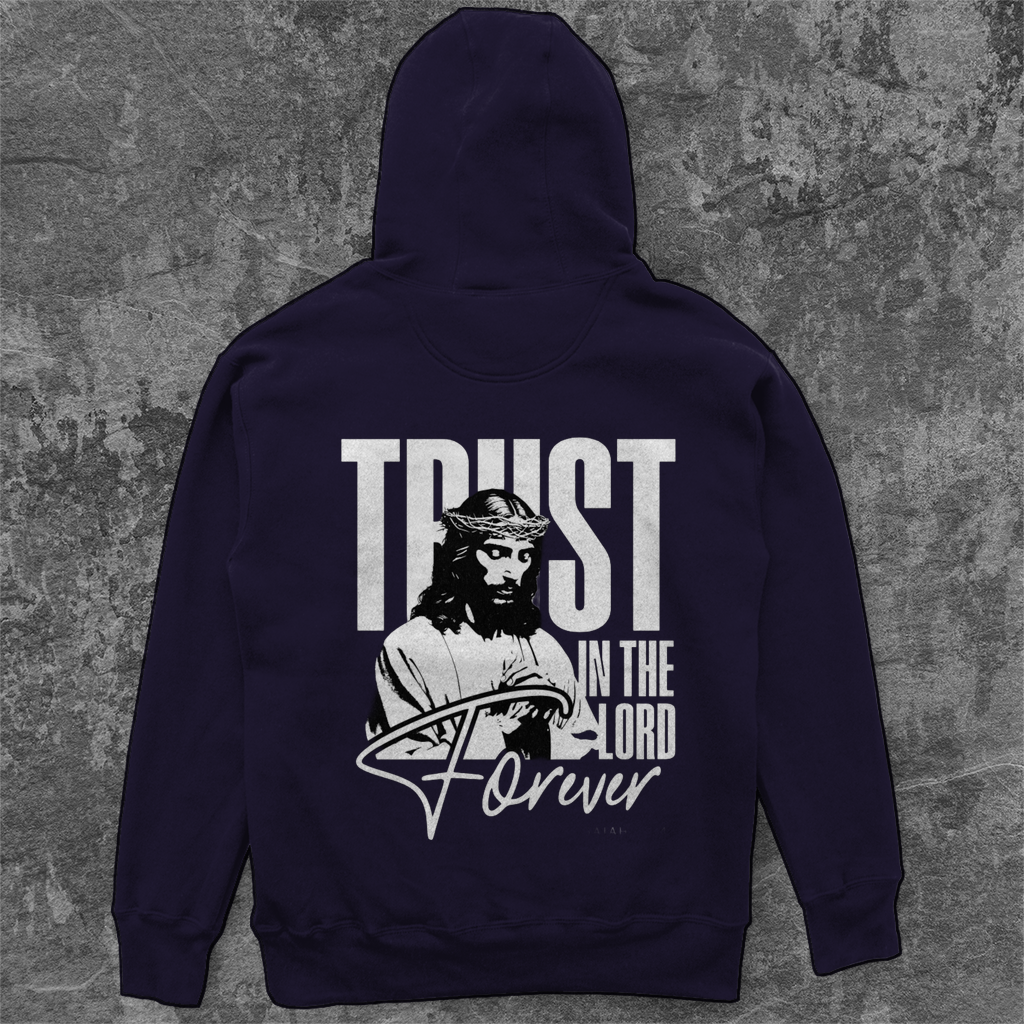 Unisex Oversize Hoodie Trust in the Lord forever