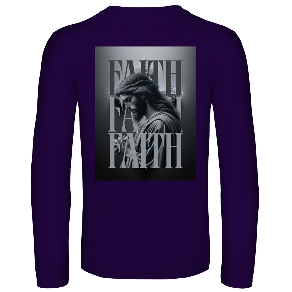 Unisex Langarmshirt 3FAITH