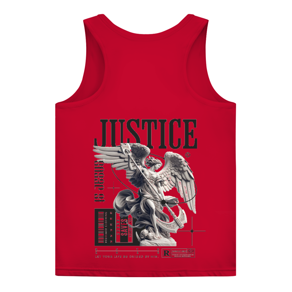 Damen Basic Tank Top Justice