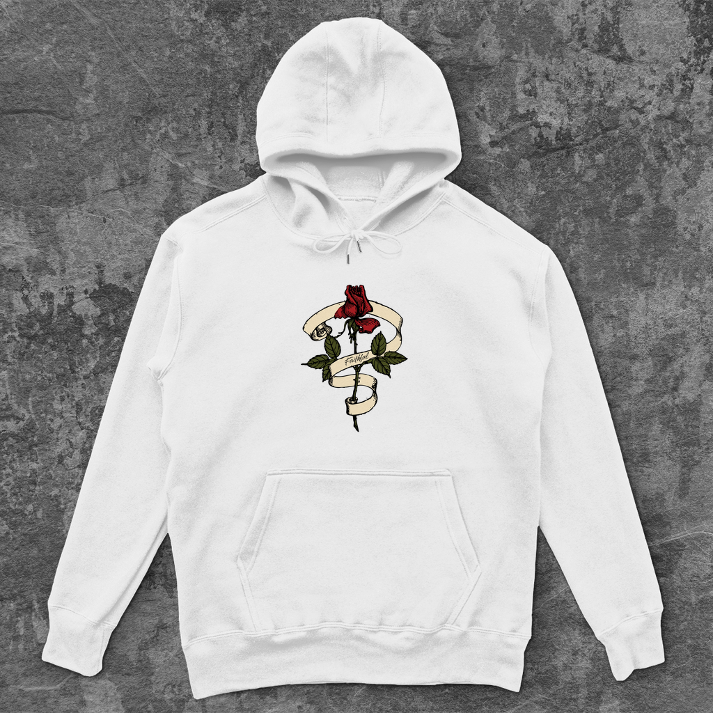 Unisex Oversize Hoodie Faithful Rose