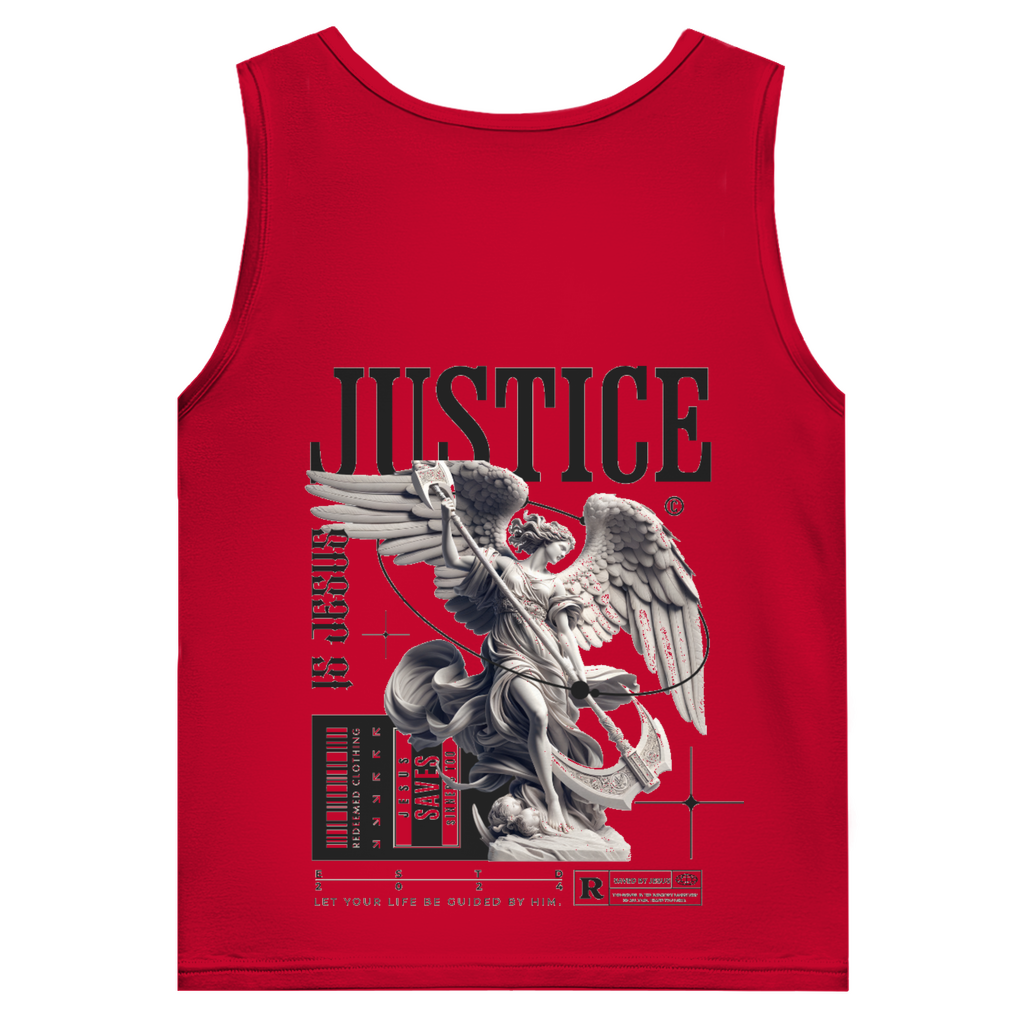 Herren Basic Tank Top Justice