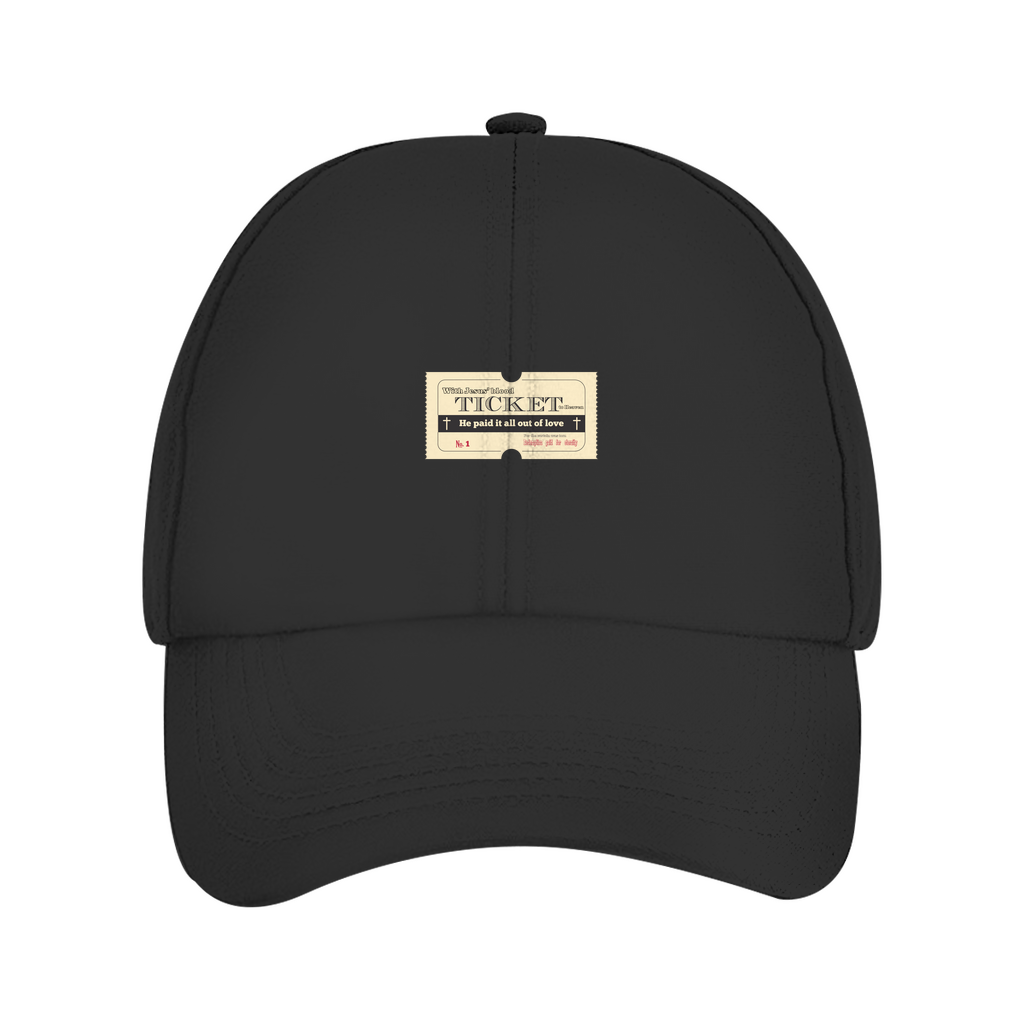 Dad Cap Jesus' Blood Ticket