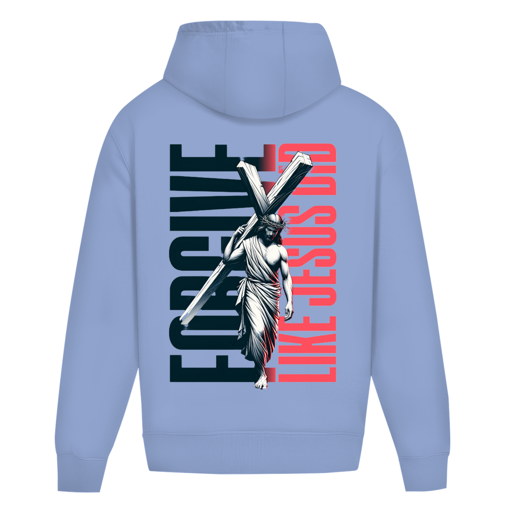 Oversize Hoodie Ohne Kordel Forgive like Jesus did